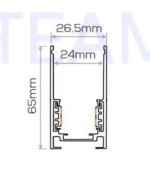 رابط فلزی مگنتی(روکار)